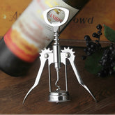 2 PCS Multifunctional Zinc Alloy Red Wine Bottle Opener Kitchen Supplies Gadgets, Zinc Alloy Bottle Opener